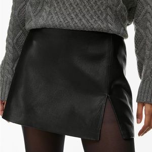 Aritzia Sunday Best Tatiana Skirt Vegan Leather